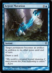 Argent Mutation x4 - New Phyrexia - NM-Mint, English - New Phyrexia