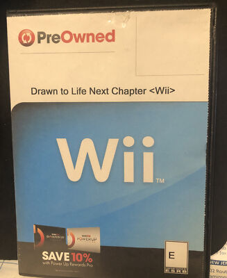 Wii Drawn To Life The Next Chapter Video Game 2009