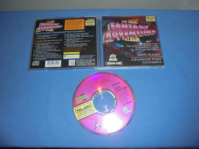 Erich Kunzel, Cincinnati Pops Orchestra  ''The Great Fantasy-Adventure Album'' CD 