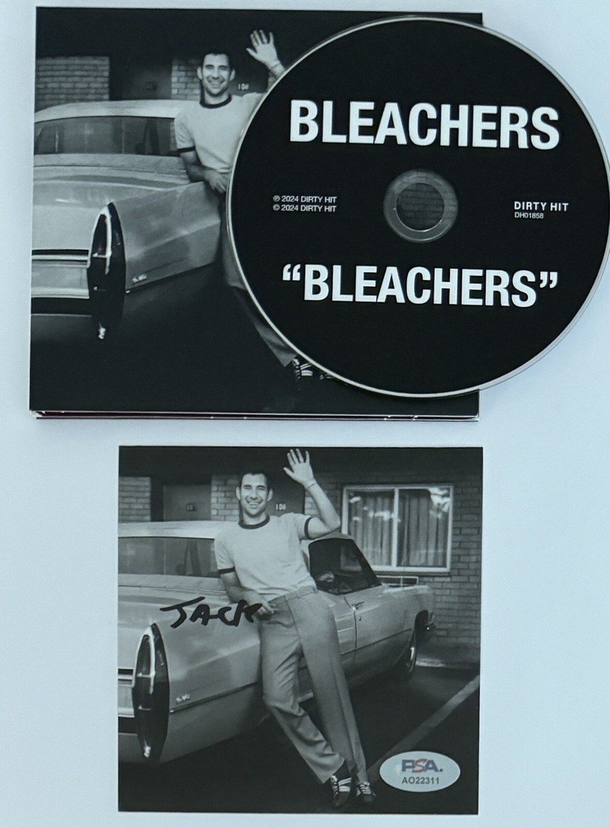 SIGNED Jack Antonoff Bleachers CD & Picture Autograph PSA DNA COA