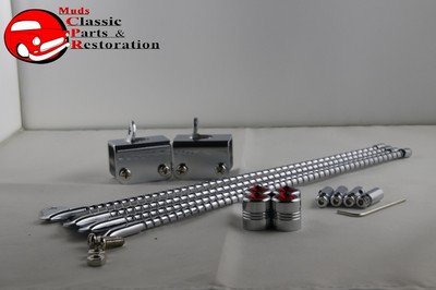 Cat Whisker Custom Curb Feelers Red Diamond Ends Truck Hot Rat Street Rod