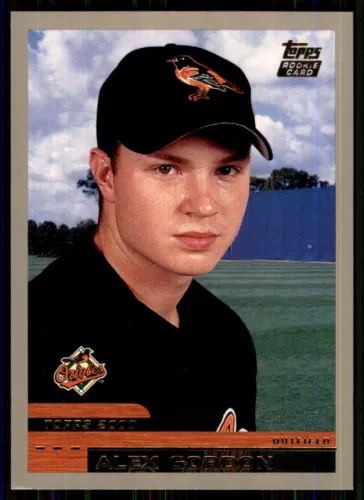 2000 Topps Traded  Rookies Alex Gordon RC Baltimore Orioles #T21