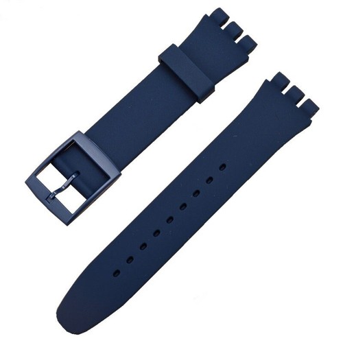 Watch Band per Swatch Cinturino in Silicone Gomma Orologio sostituzione  17mm 19mm 20mm | eBay