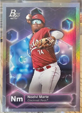 2022 Bowman Platinum Precious Elements Noelvi Marte #PE-3 Cincinnati Reds