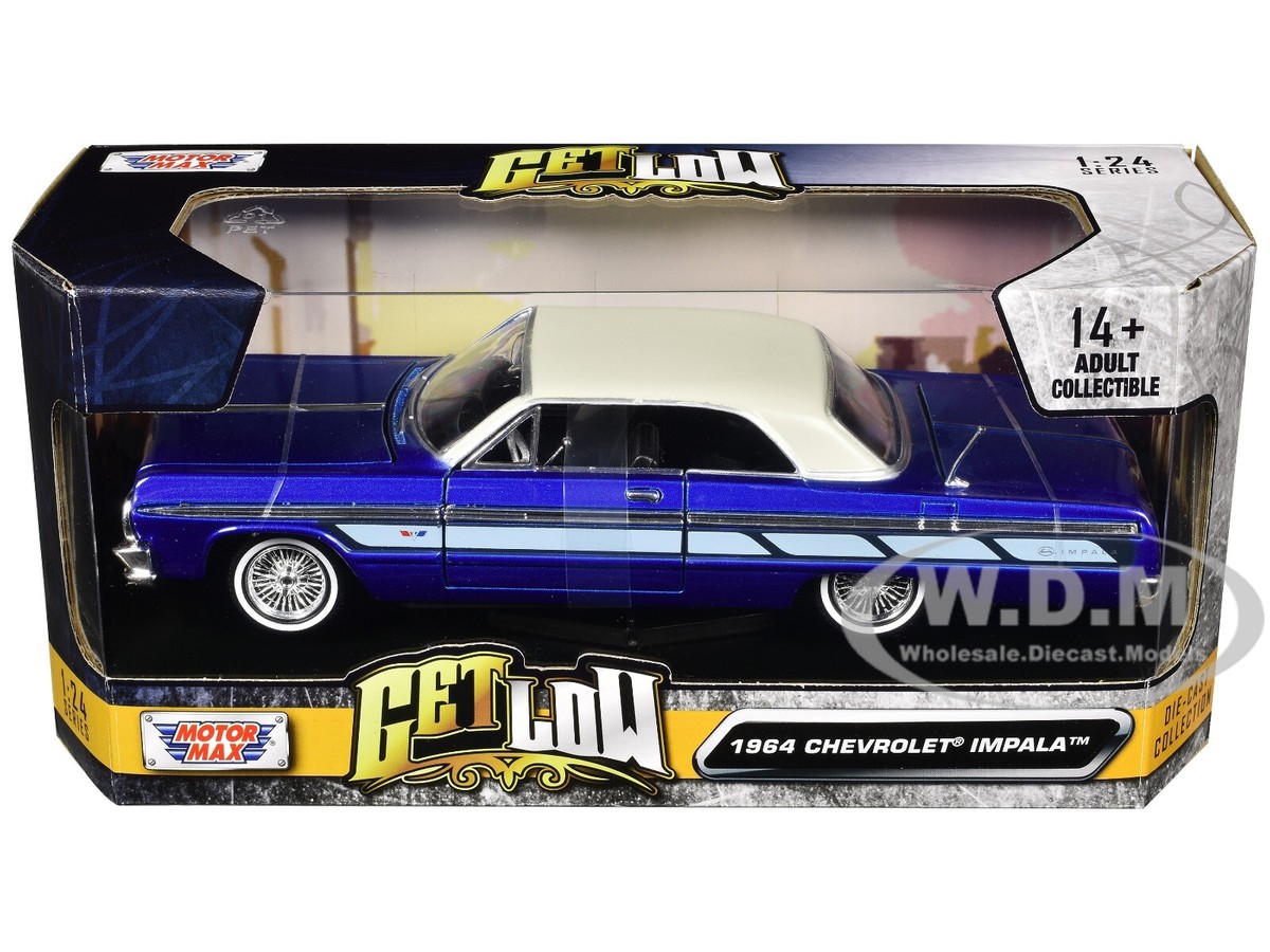 1964 CHEVROLET IMPALA LOWRIDER CANDY BLUE 
