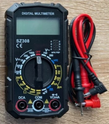 ANENG SZ308 Mini Digital Multimeter AC DC Spannung Strom Widerstand Messgerät UK