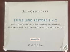 SKINCEUTICALS TRIPLE LIPID RESTORE 2:4:2 FULL SIZE 1.6 OZ AUTHENTIC FRESH SEALED