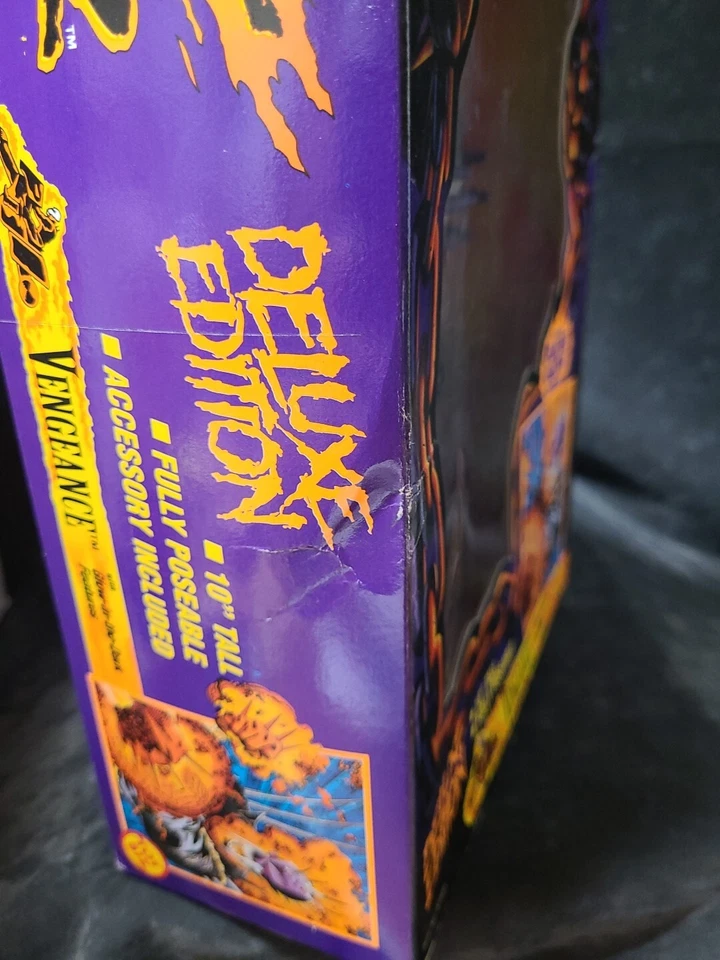 Figura de acción Marvel's Ghost Rider Vengeance 10" Glow in the Dark Edición Deluxe Foto 3 de 3