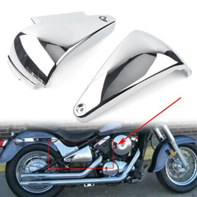 Left Right ABS Battery Side Cover For Kawasaki Vulcan 400 800