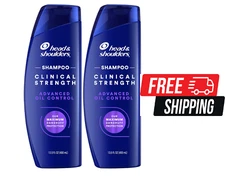 Head & Shoulders Clinical Strength Dandruff Shampoo Twin Pack, 13.5 Oz Each