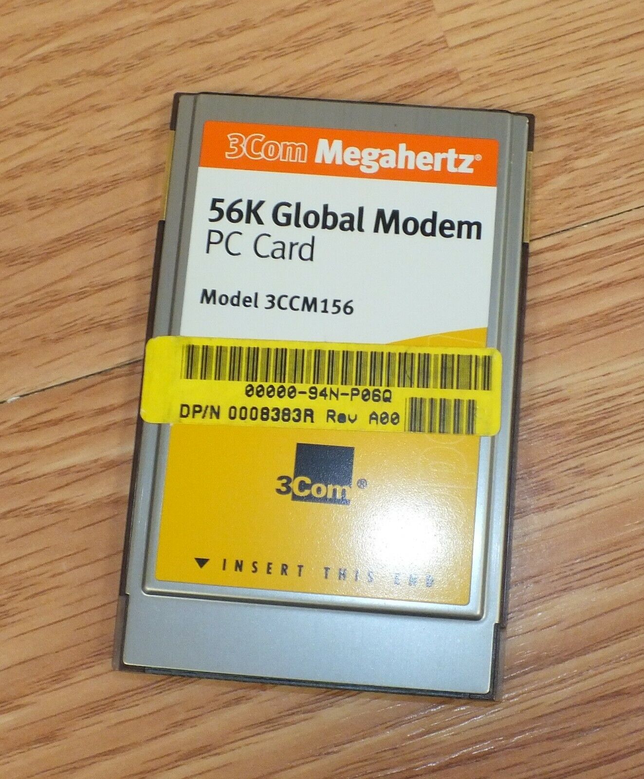 3Com Megahertz (3CCM156) 56K Global GSM & Cellular Modem PC Card PCMCIA 