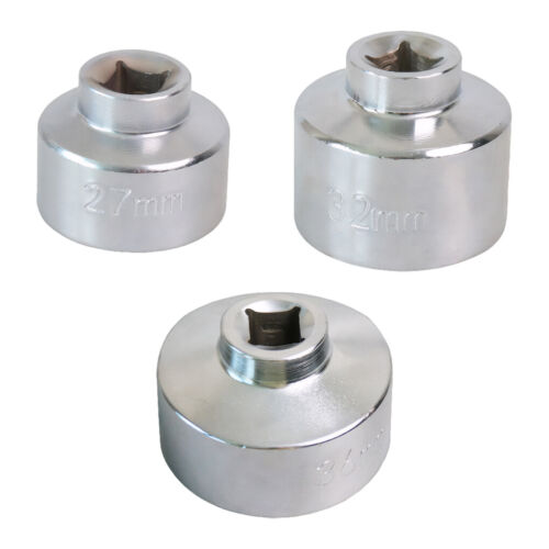27/32/36mm Low Profile Oil Filter Wrench 6-Point Socket Steel Drive Filter Tool - Picture 2 of 10