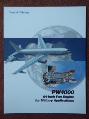2001 DOCUMENT PUB PRATT WHITNEY PW4000 94 ZOLL LÜFTER FLUGZEUG MOTOR BOEING 767