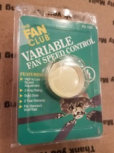 New Sealed Electronic Speed Control Ceiling Fan Variable Speed