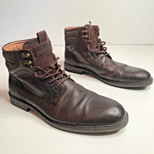 Rodd & Gunn Brown Leather Shoes Size EUR 44 Dunedin Military
