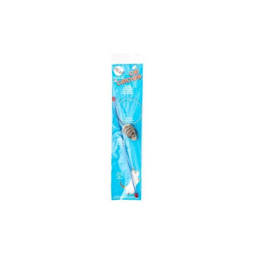 Go Cat Cat Catcher Teaser Wand with Mouse Cat Toy - Picture 3 of 6