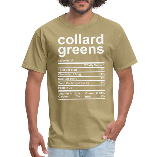 Collard Greens Nutrition Facts T-Shirt - Picture 36 of 71