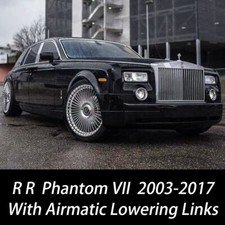 For 04-17 Rolls Royce Phantom VII Adjustable Suspension Lowering Links Kit Rods