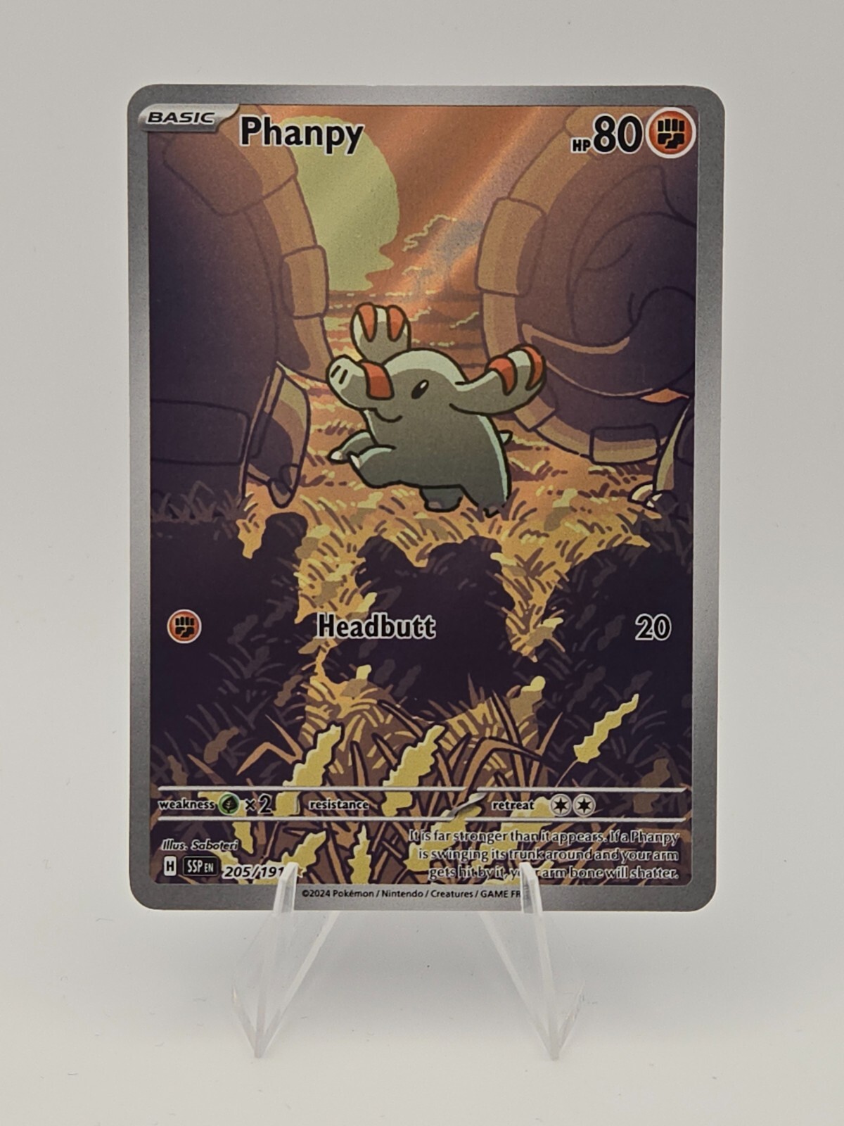 Pokemon Phanpy 205/191