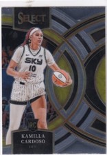 2024 Select WNBA Kamilla Cardoso RC Premier #195 Sky PWE