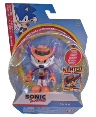 Sonic The Hedgehog Jakks Pacific FANG 4 inch Figure Great Gift NIB