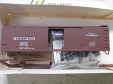 WALTHERS # 932-2010 ~ RUTLAND 40' BOX CAR # 8047 ~KIT~HO SCALE