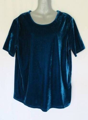 Minkpink 95% Polyester 5% Elastane SS Ladies Womens Velour Top Size M - Picture 1 of 6