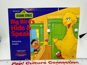 1990 Nintendo NES Hi-Tech Sesame Street Big Bird's Hide And Speak Inv-0771