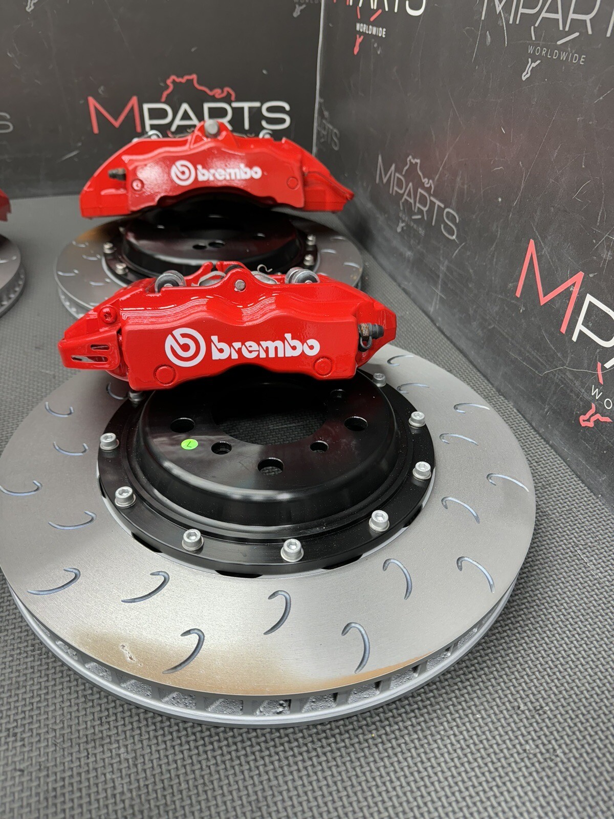 0813 BMW E90 E92 E93 M3 BREMBO Big Brake Kit Calipers Rotors Set NEW