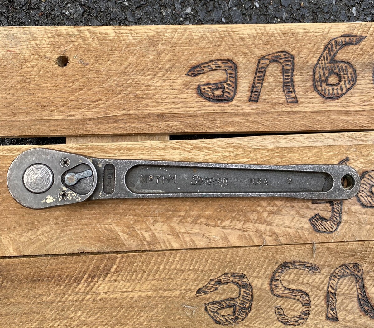 アナログドックのみ Nice-Vintage-Snap On #-No.71M 1/2 Dr. Ratchet 9 1/2” Long 1952 | eBay