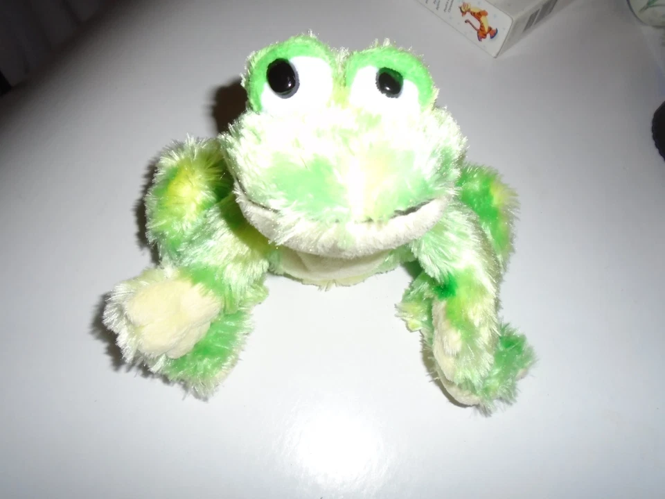 GANZ  Frog Plush Toy Stuffed Animal. pellets  - Image 4 of 4