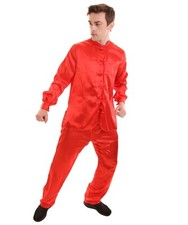 Adult Men's Chinese Traditional Kung Fu Costume, Multiple Color Options, HC-995