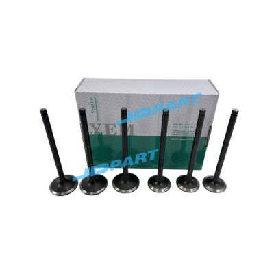 Outstanding quality 6 PCS 3CE1 Intake and Exhaust Valve For Isuzu Engine Parts