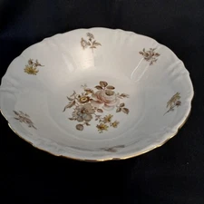Winterling Empress Maria Theresia Serving Vegetable Bowl Gold Trim Germany MCM