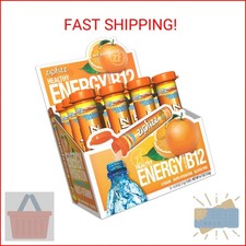 Zipfizz Daily Energy Drink Powder, Orange Soda, 12 Pack 3-in-1 Sustained Energ