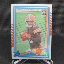 Panini 2025 Donruss Optic Shedeur Sanders Rated Rookie #203 Cleveland Browns NFL