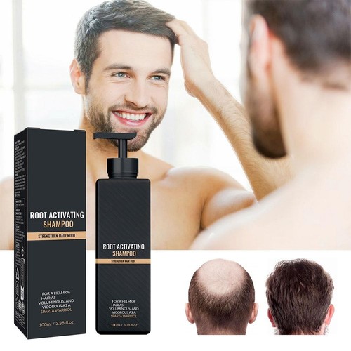 Mane Haarverdichtung Set – Shampoo, Conditioner & Thickener Spray Für Volleres Haar (Schwarz)