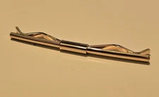 Vintage Collar Bar Gold Tone Slide On Mid Century ANSON Stay Clip