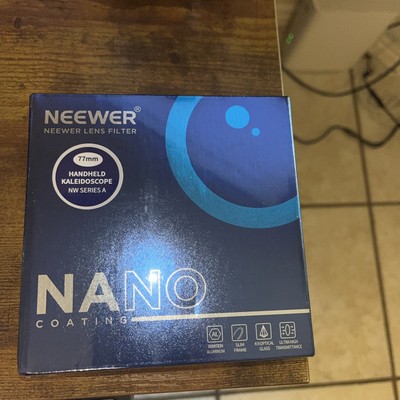 NEEWER 77mm Kaleidoscope Prism Photography Crystal Glass Effect Lens Filter