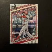 2022 Donruss Dominators Vector Anthony Rendon #D-8 Los Angeles Angels