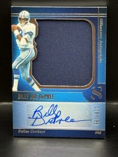 Panini 2025 Silhouette Billy Joe DuPree Cowboys Auto Mem /199