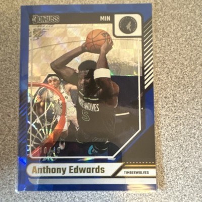 2024-25 Panini Donruss Anthony Edwards #165 Minnesota Timberwolves #10/49