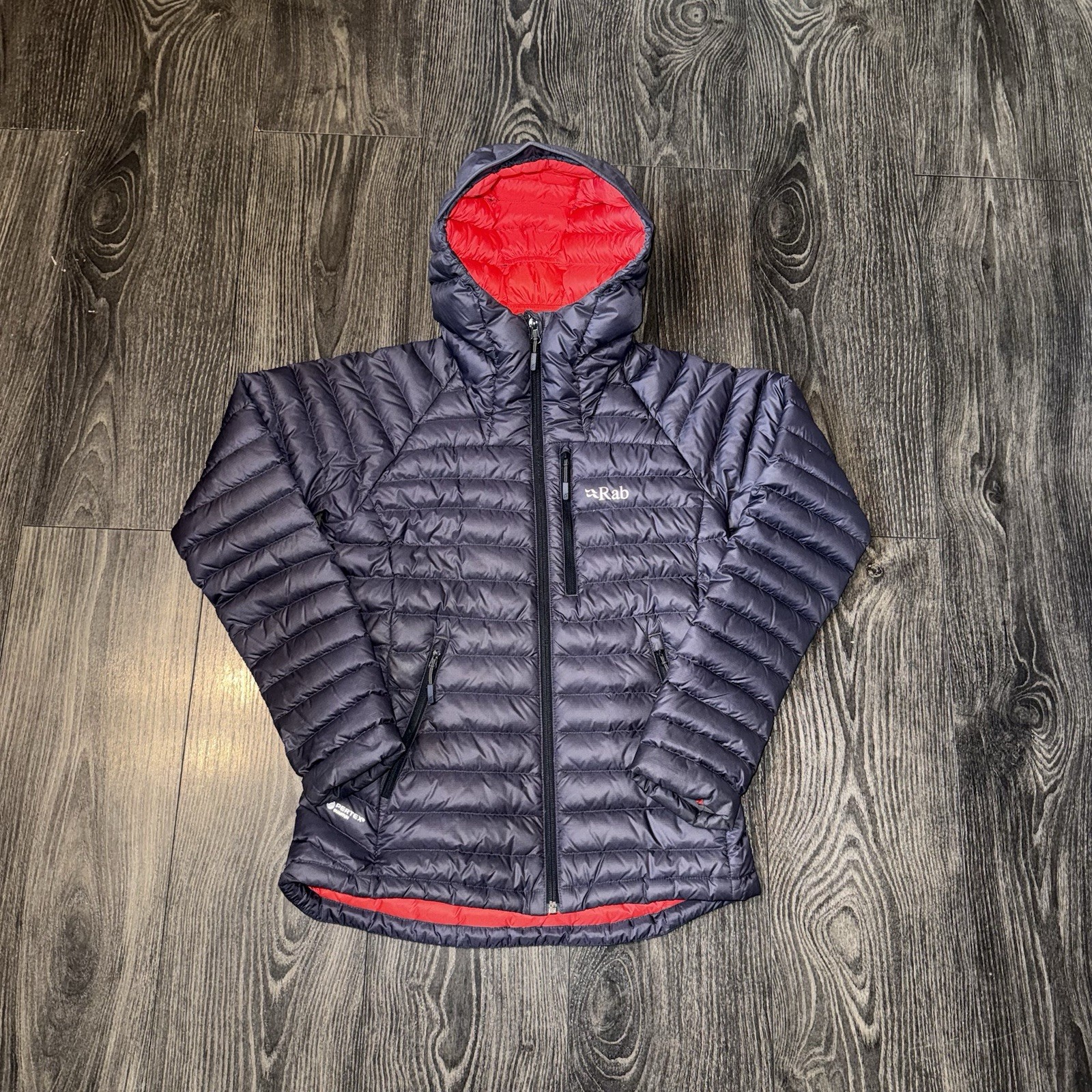 Rab Microlight Alpine 90% Down Puffer jacket navy… - image 1