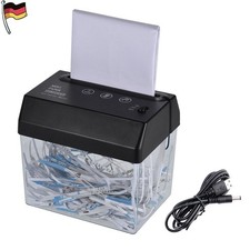 Elektrischer Aktenvernichter Schredder Shredder Papiervernichter Papierschredder