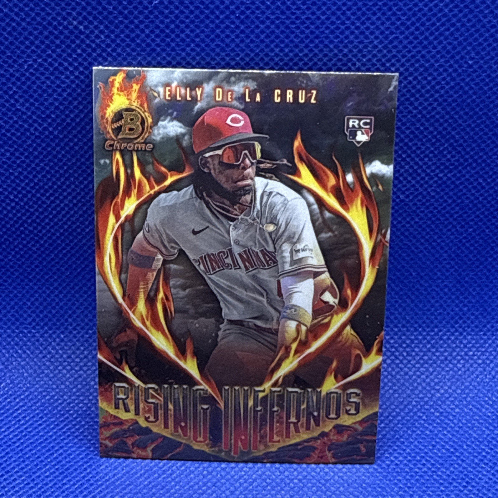 2024 Bowman - Rising Infernos Elly De La Cruz #RI-1 (RC)
