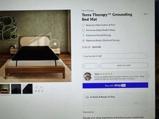 Grounding Mat for Bed, Earth Connected Mattress Cover Grounding Pad Grounding Ki