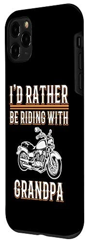 Lid rider be riding with grandpa retro graphic for grandson Case iPhone 11 Pro - Picture 3 of 4