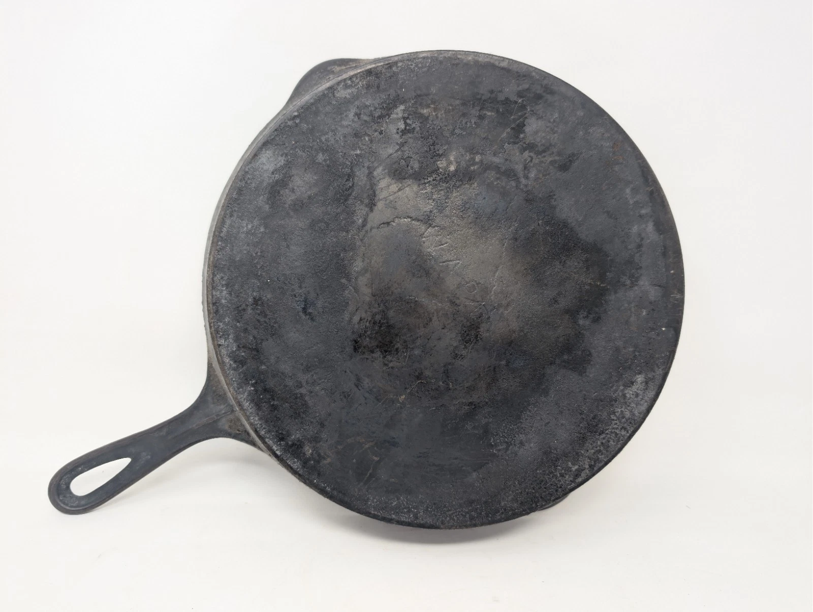 1903-1910 Wapak no. 10 CAST IRON Skillet BLOCK LETTER Frying Pan ANTIQUE
Opens in a new window or ta