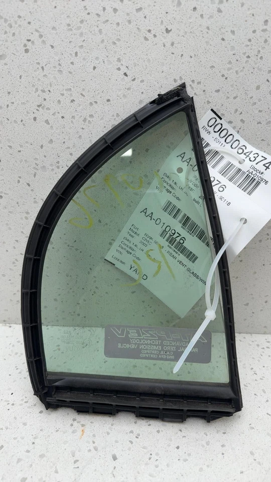 2006 2007 Honda HONDA CIVIC Left Rear Vent Glass/window Foto 2 de 4