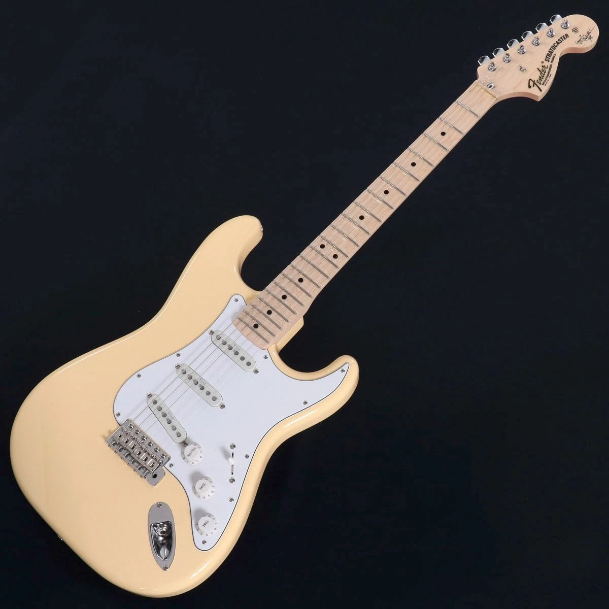 ギター Fender USA Yngwie Malmsteen Signature Fender USA Yngwie Malmsteen Stratocaster (Vintage White/Rosewood